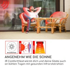 Heatbell Wall Smart Infrarotheizstrahler IPX4 800/1200/2000W Outdoor -Garten Store 10038415 de 0004 logo