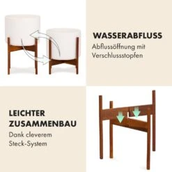 Thorn Blumentopf Mit Ständer 50er Jahre Stil 2 Größen 11 Thorn Blumentopf Mit Ständer 50er Jahre Stil 2 Größen -Garten Store 10038440 de 0005 usp