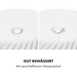 Heusden Blumentopf 2er-Set Polystone Pflanzenfreundlich Handgemacht 3D-Optik -Garten Store 10038484 de 0003 logo