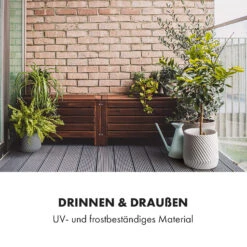 Heusden Blumentopf 2er-Set Polystone Pflanzenfreundlich Handgemacht 3D-Optik -Garten Store 10038484 de 0005 logo