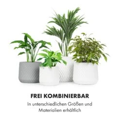 Heusden Blumentopf 2er-Set Polystone Pflanzenfreundlich Handgemacht 3D-Optik -Garten Store 10038484 de 0006 logo