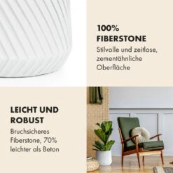 Heusden Blumentopf Polystone Pflanzenfreundlich Handgemacht 9 Heusden Blumentopf Polystone Pflanzenfreundlich Handgemacht -Garten Store 10038485 de 0003 usp