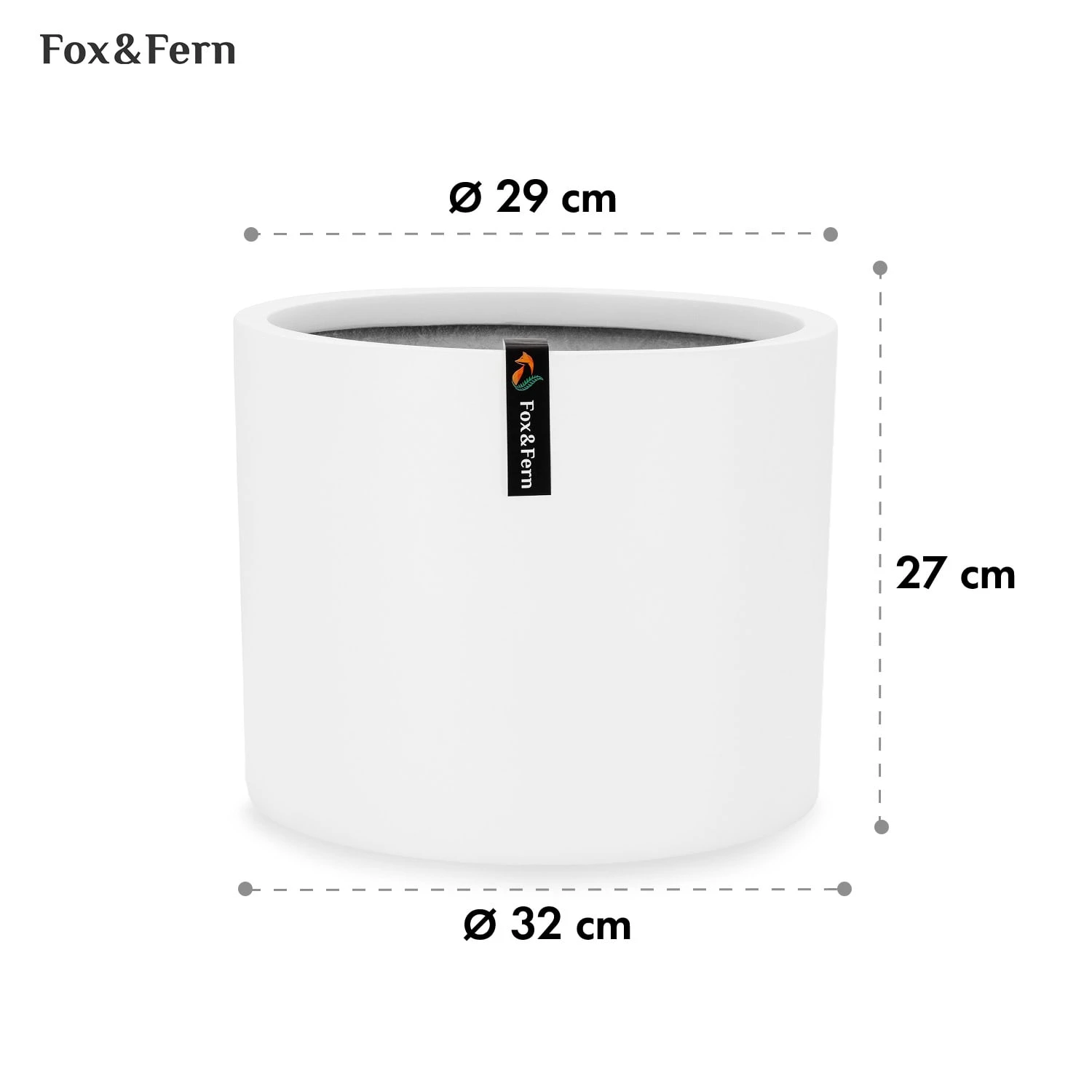 Pflanztopf Übertopf Faserstein In/Outdoor 5 Pflanztopf Übertopf Faserstein In/Outdoor – Bild 5