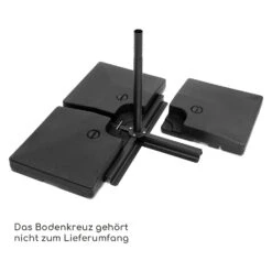 Limousin Sonnenschirmständer-Gewichte 140 Kg Leergewichte 4er-Set -Garten Store 10038527 de 0003 logo