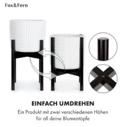 Deventer Pflanzenhalter Für Töpfe Von 20,3-30,5 Cm Ø 2 Höhen -Garten Store 10038545 de 0005 usp