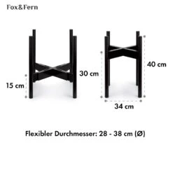 Deventer Pflanzenhalter Für Töpfe Von 20,3-30,5 Cm Ø 2 Höhen -Garten Store 10038545 de 0006 usp