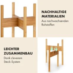 Zeist Pflanzenhalter 3er-Set 2 Höhen Kombinierbar Steck-Design Naturbelassen 10 Zeist Pflanzenhalter 3er-Set 2 Höhen Kombinierbar Steck-Design Naturbelassen -Garten Store 10038553 de 0004 usp
