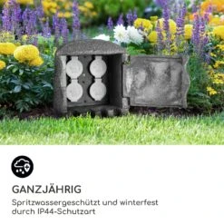 Power Rock Smart Gartensteckdose WiFi-Steuerung 3680 Watt IP44 9 Power Rock Smart Gartensteckdose WiFi-Steuerung 3680 Watt IP44 -Garten Store 10038621 de 0003 logo