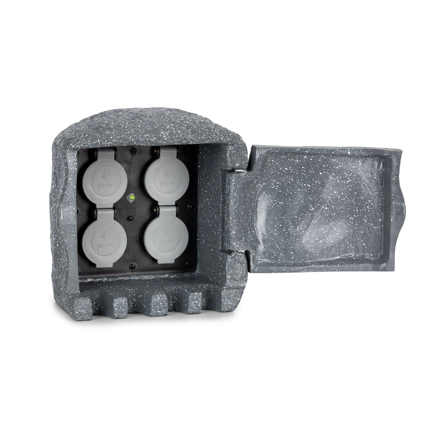 Power Rock Smart Gartensteckdose WiFi-Steuerung 3680 Watt IP44 1 Power Rock Smart Gartensteckdose WiFi-Steuerung 3680 Watt IP44