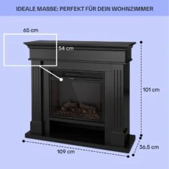 Las Pilas Elektrokamin Heizlüfter 900/1800W Wochentimer Fernbedienung -Garten Store 10038630 de 0005 usp