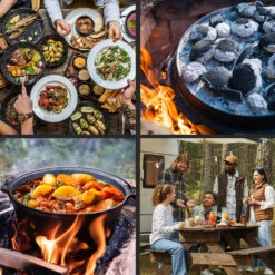 Guernsey Premium Dutch Oven 4.5 BBQ-Topf Gusseisen Größe S / 4.5 Qt 11 Guernsey Premium Dutch Oven 4.5 BBQ-Topf Gusseisen Größe S / 4.5 Qt -Garten Store 10038641 de 0005 usp