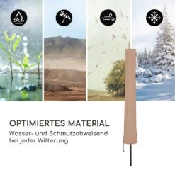 Shield Premium Schutzhülle Sonnenschirm Bis Ø 300 Cm UV-beständig -Garten Store 10038725 de 0007 logo