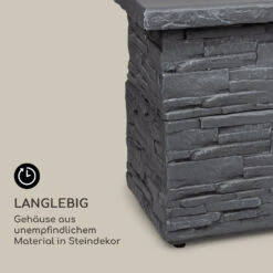 Anafi Gas-Feuerstelle 40.000BTU/13kW Abdeckung Edelstahlbrenner 13 Anafi Gas-Feuerstelle 40.000BTU/13kW Abdeckung Edelstahlbrenner -Garten Store 10039410 de 0006 logo