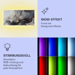 Mojave 1000 Smart 2-in-1 Heizgerät Infrarot Konvektor 120x60cm 1000W RGB-Licht -Garten Store 10039825 de 0003 logo