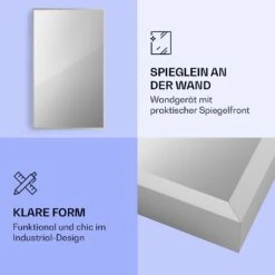 La Palma 1000 Smart 2-in-1 Heizgerät Infrarot Konvektor 120x60cm 1000W Spiegel -Garten Store 10039837 de 0003 logo