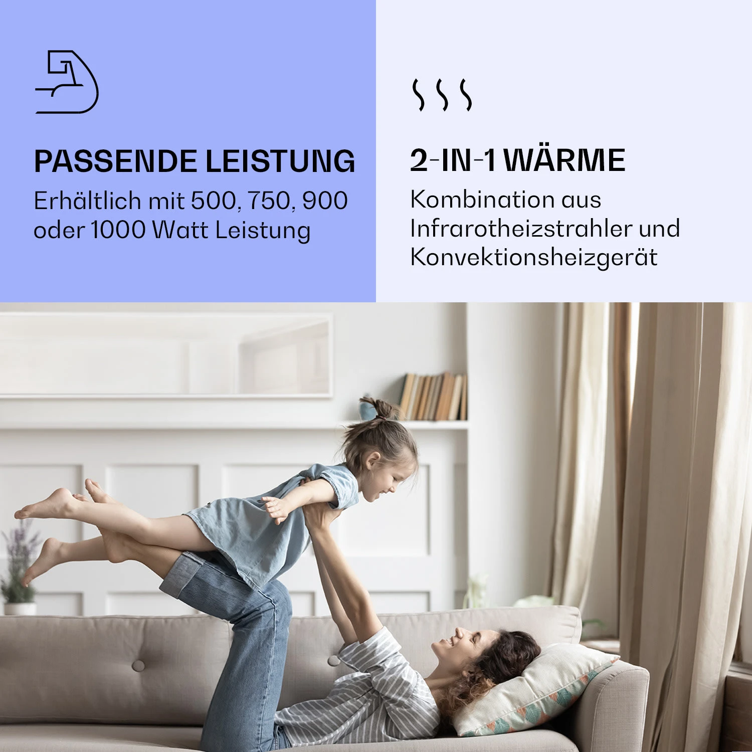 La Palma 900 Smart Infrarotstrahler Konvektor 40x160cm 900W Spiegel Standfuß 5 La Palma 900 Smart Infrarotstrahler Konvektor 40x160cm 900W Spiegel Standfuß – Bild 5