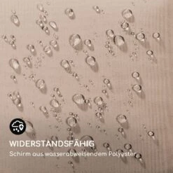 Blumfeldt Bayonne Sonnenschirm 130 X 180 Cm Polyester UV 50 Solar LED -Garten Store 10040103 de 0007 logo