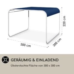 Orleans Gazebo 300 X 220 X 300 Cm Schiebedach UV-Schutz 50+ Leicht 10 Orleans Gazebo 300 X 220 X 300 Cm Schiebedach UV-Schutz 50+ Leicht -Garten Store 10040118 de 0005 logo