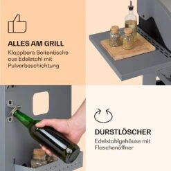 Lucifer 4 Gasgrill 4 X 3,6 KW Brenner 69x45cm Grill Edelstahl Mobil 12 Lucifer 4 Gasgrill 4 X 3,6 KW Brenner 69x45cm Grill Edelstahl Mobil -Garten Store 10040281 de 0005 logo