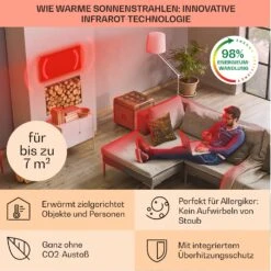 Wonderwall Santorini Smart Infrarot-Heizung 120x60cm 1000W Wochentimer IP24 10 Wonderwall Santorini Smart Infrarot-Heizung 120x60cm 1000W Wochentimer IP24 -Garten Store 10041820 de 0004 usp