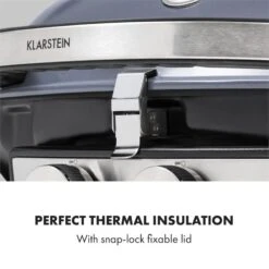 Parforce Duo Gasgrill 2 Brenner 4,4kW 15000BTU 300°C Gasschlauch Grau 17 Parforce Duo Gasgrill 2 Brenner 4,4kW 15000BTU 300°C Gasschlauch Grau -Garten Store 60002430 yy 0008 logo Klarstein Parforce Duo Gasgrill 2 Brenner grau