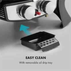 Parforce Duo Gasgrill 2 Brenner 4,4kW 15000BTU 300°C Gasschlauch Grau 18 Parforce Duo Gasgrill 2 Brenner 4,4kW 15000BTU 300°C Gasschlauch Grau -Garten Store 60002430 yy 0009 logo Klarstein Parforce Duo Gasgrill 2 Brenner grau