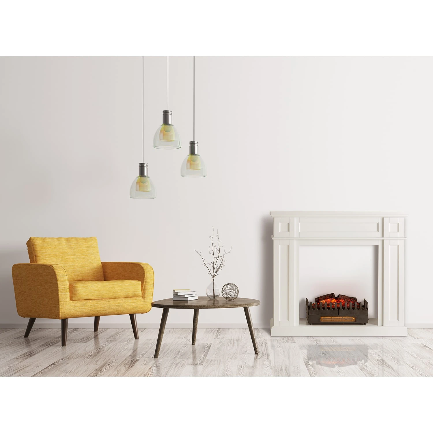 Lausanne Frame Kamingehäuse + Kamini FX Kamineinsatz 2000W MDF Klassisches Design 3 Lausanne Frame Kamingehäuse + Kamini FX Kamineinsatz 2000W MDF Klassisches Design – Bild 3