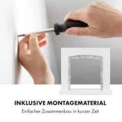 Studio Frame II Kamingehäuse + Kamini FX Kamineinsatz 2000W MDF Modernes Design -Garten Store 60002710 de 0004 logo